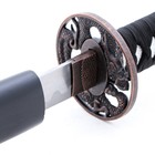 Сувенирное оружие «Катана на подставке», ножны с драконами, 96 см - фото 8642585