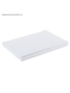 Этикетки А4 самоклеящиеся 100 листов, 80 г/м², 210×148.5 мм, белые, 2 штуки, МИКС матовые/глянец - Фото 2