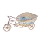 Корзина декоративная "Повозка" МИКС 21х13х11 см - Фото 1