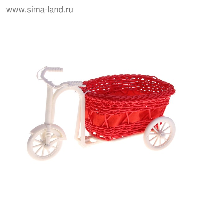 корзинка декоративная цветная 22*14*11 см - Фото 1