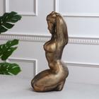 Статуэтка "Дама", бронза, керамика, 38 см - Фото 2