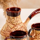 Кофейный набор "Кофе", 3 предмета, керамика, 0.7/0.2 л - Фото 4