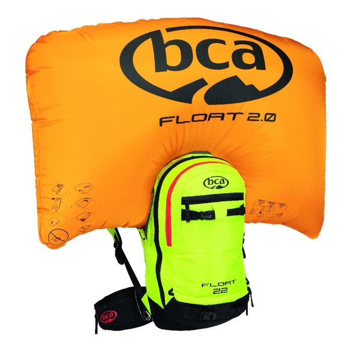 Рюкзак лавинный без баллона BCA FLOAT 2.0 22, 23E0001.2.1.1SIZ, цвет Желтый