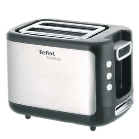 Тостер Tefal TT365031, 850 Вт, 7 режимов прожарки, 2 тоста, серебристо-чёрный 6482675