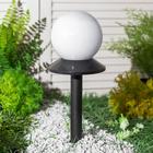 Садовый светильник «Старт» на солнечной батарее «Сфера», 15 × 48 × 15 см, свечение белое - Фото 2