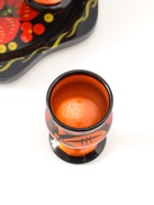 Подарочный набор: 6 шт. 30 мл рюмок на подносе, дерево хохлома - Фото 5