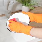 Перчатки хозяйственные Доляна, размер M, латексные, МИКС - Фото 3