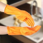 Перчатки хозяйственные Доляна, размер L, резиновые, МИКС - Фото 4