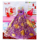 Платье с аксессуарами, в пакете, для кукол ростом 28-30 см, МИКС - Фото 8