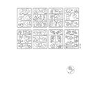 Пазл 3D кристаллический «Заяц», 56 деталей, цвета МИКС - Фото 2