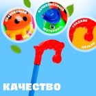 Каталка «Жучок», на палочке, цвета МИКС - Фото 3