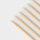 Шампур деревянный Magistro, 30×0.3 см, 100 шт., берёза - Фото 3