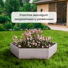 Клумба оцинкованная, d=100 см, высота бортика 15 см, Greengo - Фото 6