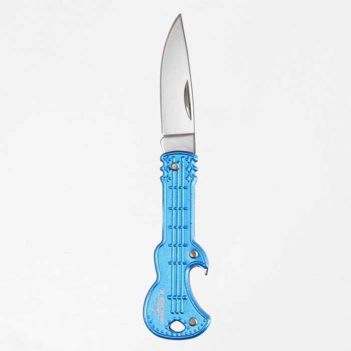Нож перочинный складной "Гитара" 12см, клинок 50мм/1,8мм, микс - фото 1927649030
