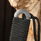 Нож метательный "Мастер К" 21,6см, клинок 100мм/2,5мм, черный - фото 28465656