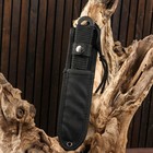 Нож метательный "Мастер К" 21,6см, клинок 100мм/2,5мм, черный - фото 28465657