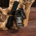 Нож метательный "Мастер К" 21,6см, клинок 100мм/2,5мм, черный - фото 28465659