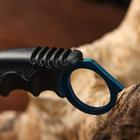 Нож-керамбит «Коготь орла», 20 см, клинок 90 мм/2.1 мм, синий - Фото 4