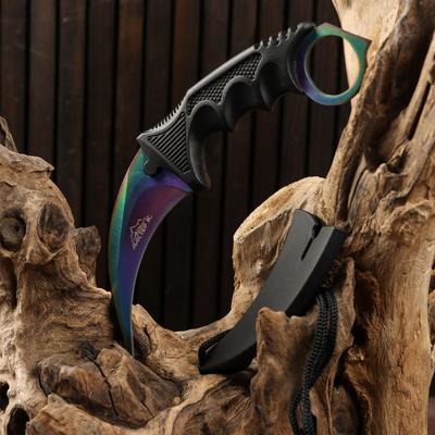 Нож-керамбит «Коготь орла», 20 см, клинок 90 мм/2.6 мм, градиент