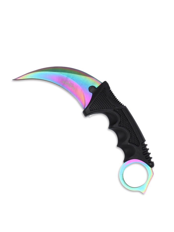 Нож-керамбит «Коготь орла», 20 см, клинок 90 мм/2.6 мм, градиент - Фото 1