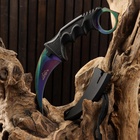 Нож-керамбит "Янус", градиент 19см, клинок 9см - фото 809406700