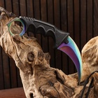 Нож-керамбит «Коготь орла», 20 см, клинок 90 мм/2.6 мм, градиент - Фото 14