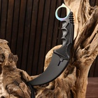 Нож-керамбит "Янус", градиент 19см, клинок 9см - фото 809406702