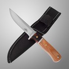 Нож охотничий "Атли" 16 см, клинок 80мм/2,8мм, дерево - фото 11888005