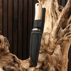 Нож охотничий "Атли" 16 см, клинок 80мм/2,8мм, дерево - Фото 5