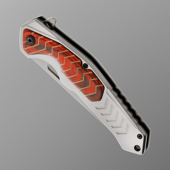 Нож складной "Хищник" полуавтоматический, накладка из дерева, 22см, клинок 9,3см - фото 1927649164