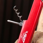Нож швейцарский "Мастер К" 6в1, красный - Фото 3