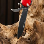 Нож швейцарский "Мастер К" 6в1, красный - Фото 4