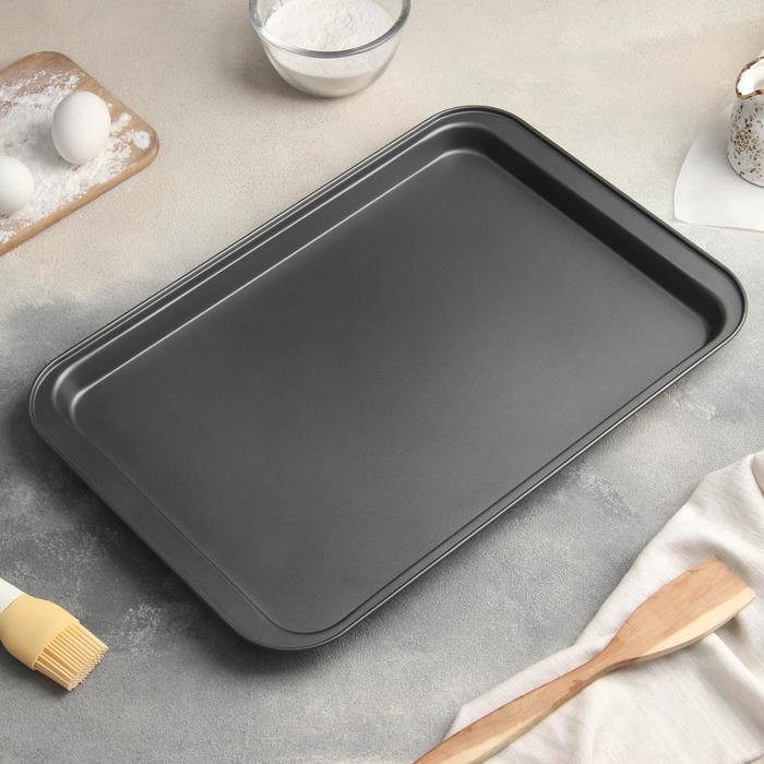 УЦЕНКА Противень Доляна «Жаклин. Прямоугольник», 42×29 см, антипригарное покрытие - Фото 1