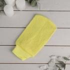 Мочалка - варежка для тела массажная Доляна, жёсткая, цвет МИКС - Фото 7