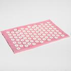 Аппликатор игольчатый «Коврик», 85 колючек, розовый, 25 x 40 см. - фото 16864307