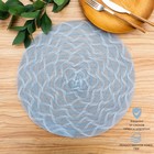 Салфетка сервировочная «Мэри», 38×38 см, цвет серый - Фото 3