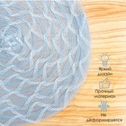 Салфетка сервировочная «Мэри», 38×38 см, цвет серый - Фото 5