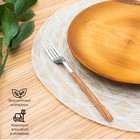 Салфетка сервировочная «Мэри», 38×38 см, цвет бежевый - Фото 3