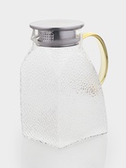 Кувшин для воды Magistro «Сара», 1.3 л, 16.9×19.5 см, с металлической крышкой, стекло, прозрачный - Фото 5