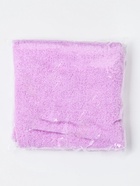 Чалма для сушки волос Доляна, микрофибра, с пуговкой, розовая - Фото 7