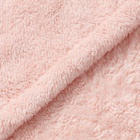 Чалма для сушки волос Доляна «Ушки», микрофибра, с пуговкой, розовая - Фото 3