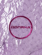 Чалма для сушки волос Доляна «Медвежонок», микрофибра, фиолетовая - Фото 5