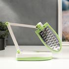 Лампа настольная 16289/1PK 25хLED 3Вт 2 режима USB АКБ бело-зеленый 17х7,5х6,5 см 5375871