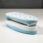 Лампа настольная 16289/1GR 25хLED 3Вт 2 режима USB АКБ бело-голубой 17х7,5х6,5 см - фото 67165817