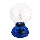 Плазменный шар "Шар Роза", синий, 22 см - Фото 1