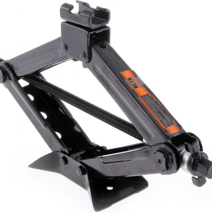 Домкрат ромбический "АВТОДЕЛО" 43115, с трещоткой, 1.5 т, 104-385 мм - Фото 1