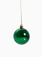 Ёлочные игрушки «Винтажный глянец», шары новогодние, 6 шт., набор d=6 см, зелёный - Фото 4