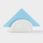 Салфетница керамическая «Классика», 11.5×3.5×6 см, цвет белый - Фото 2