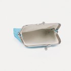 Кошелёк на фермуаре, цвет голубой - Фото 3