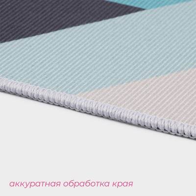Коврики для ванной и туалета Доляна «Свэч», 2 шт., 50×80 см, 40×50 см